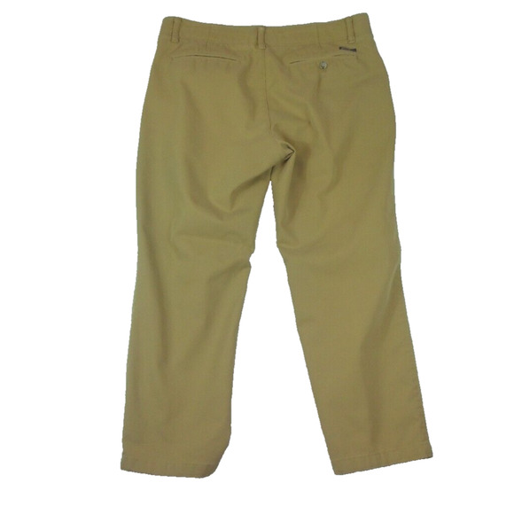 Eddie Bauer Mens‎ Size 35x30 Sport Flex Wrinkle Resistant 2way Chinos Zip-Pocket - Picture 2 of 13